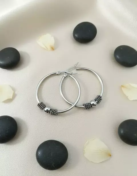 AROS ARGOLLA BALI 3.4 CM - comprar online