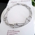 PULSERA TRIPLE CLAPTON BOLITAS