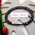 PULSERA BLACK RED CON BRILLOS E IMÁN