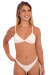 CALCINHA OAHU OFF WHITE (asa delta) - HALUNA BEACHWEAR