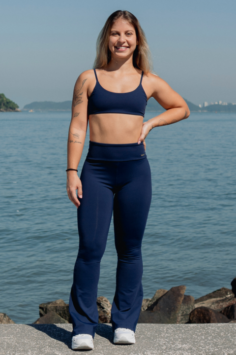 CALÇA LAZIO ÁGATA (azul marinho) - comprar online