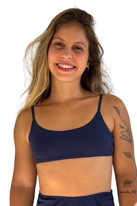 TOP ALE ÁGATA (azul marinho) - comprar online