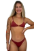 CALCINHA OAHU RUST (bordô) - HALUNA BEACHWEAR