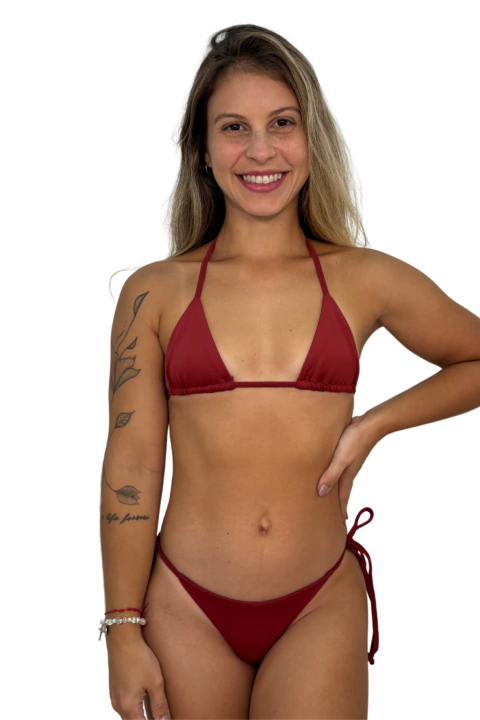 TOP CORTININHA RUST (bordô) - comprar online