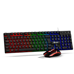 Kit Gamer Combo First EG501 Evolut Mouse Teclado