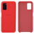 Capa Cover Silicone Aveludada Compatível com Galaxy A03S Vermelho