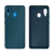Capa Capinha Compatível com Galaxy A20 Silicone Cover Azul Cobalto