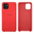 Capinha Capa Capinha Compatível com Galaxy A03 Silicone Cover Vermelho