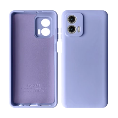 Capinha Compatível Moto G73 Silicone Proteção de Câmera Lisa