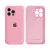 Capinha Celular iPhone 15 Pro Silicone Aveludado com Proteção Câmera