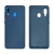 Capa Capinha Compatível com Galaxy A20 Silicone Cover Azul Holandês