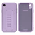 Capa Compatível com iPhone XR Aveludada com Suporte de Mãos