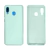 Capa Capinha Compatível com Galaxy A20 Silicone Cover Azul Céu