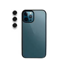 Capa Transparente SPACE Proteção Câmera para iPhone 12 PRO