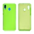 Capa Capinha Compatível com Galaxy A20 Silicone Cover Verde Neon