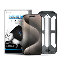 Película X-One Sapphire Glass 9H iPhone 15 Pro Max