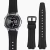 Pulseira Para Casio World Time AQ-160W Series Borracha Preto Completa com Fivela na internet