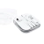 Fone de Ouvido com Microfone In-Ear Branco Kaidi KD-729 na internet