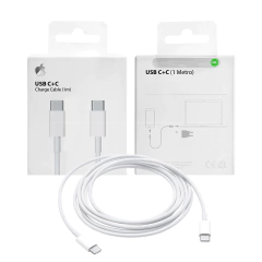Cabo de USB-C para USB-C Compatível com iPhone 1 Metro