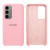 Capa Silicone Cover Fechado Compatível com Galaxy S23 Rosa chiclete