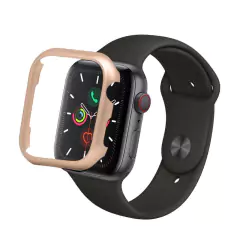 Case Bumper Protect Alumínio Compatível AppleWatch Champagne