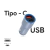 Carregador Veicular Rápido 2xUSB Tipo-C Carga Ultra Rápida - comprar online