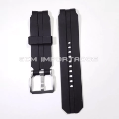Pulseira Relógio Oakley Gearbox Borracha Com Fecho Titânio