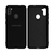 Capinha Celular Galaxy A11 Silicone Cover Aveludado Preto