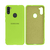 Capinha Celular Galaxy A11 Silicone Cover Aveludado Verde