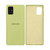 Capinha Celular Silicone Aveludada Galaxy A71 Cover Verde Abacate