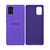 Capinha Celular Silicone Aveludada Galaxy A71 Cover Roxo