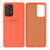 Capinha Celular Galaxy A72 Silicone Cover Aveludado Laranja