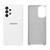 Capinha Celular Galaxy A73 Silicone Cover Aveludado Branco