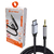 Cabo de Áudio Tipo C para Auxiliar 3.5MM Nylon Peining na internet