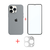 Kit Capinha Celular + Película de Tela + Película de Câmera para iPhone 13 Pro Max na internet