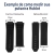 Pulseira Para Relógio Hublot Riscadinha Preto Modelo Feminino 22/20mm na internet
