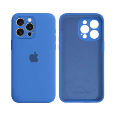 Capinha Celular iPhone 15 Pro Silicone Aveludado com Proteção Câmera - comprar online