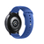Pulseira Silicone Lisa Encaixe Universal 22mm Todas As Cores - loja online
