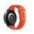 Pulseira Silicone Lisa Encaixe Universal 20mm Todas As Cores na internet