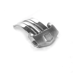 Fecho Deployant Para Tag Heuer Prata 18mm