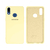 Capinha Celular Galaxy A10S Silicone Cover Aveludado Amarelo Bebê