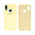 Capinha Celular Galaxy A10S Silicone Cover Aveludado Amarelo Bebê
