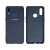Capinha Celular Galaxy A10S Silicone Cover Aveludado Azul Cobalto
