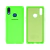Capinha Celular Galaxy A10S Silicone Cover Aveludado Verde Neon