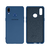 Capinha Celular Galaxy A10S Silicone Cover Aveludado Azul Holandês