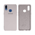 Capinha Celular Galaxy A10S Silicone Cover Aveludado Cinza Claro