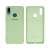 Capinha Celular Galaxy A10S Silicone Cover Aveludado Verde Menta
