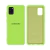 Capinha Celular Galaxy A31 Silicone Cover Aveludado Verde