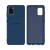 Capinha Celular Galaxy A31 Silicone Cover Aveludado Azul Horizonte