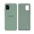 Capinha Celular Galaxy A31 Silicone Cover Aveludado Verde Pacifico